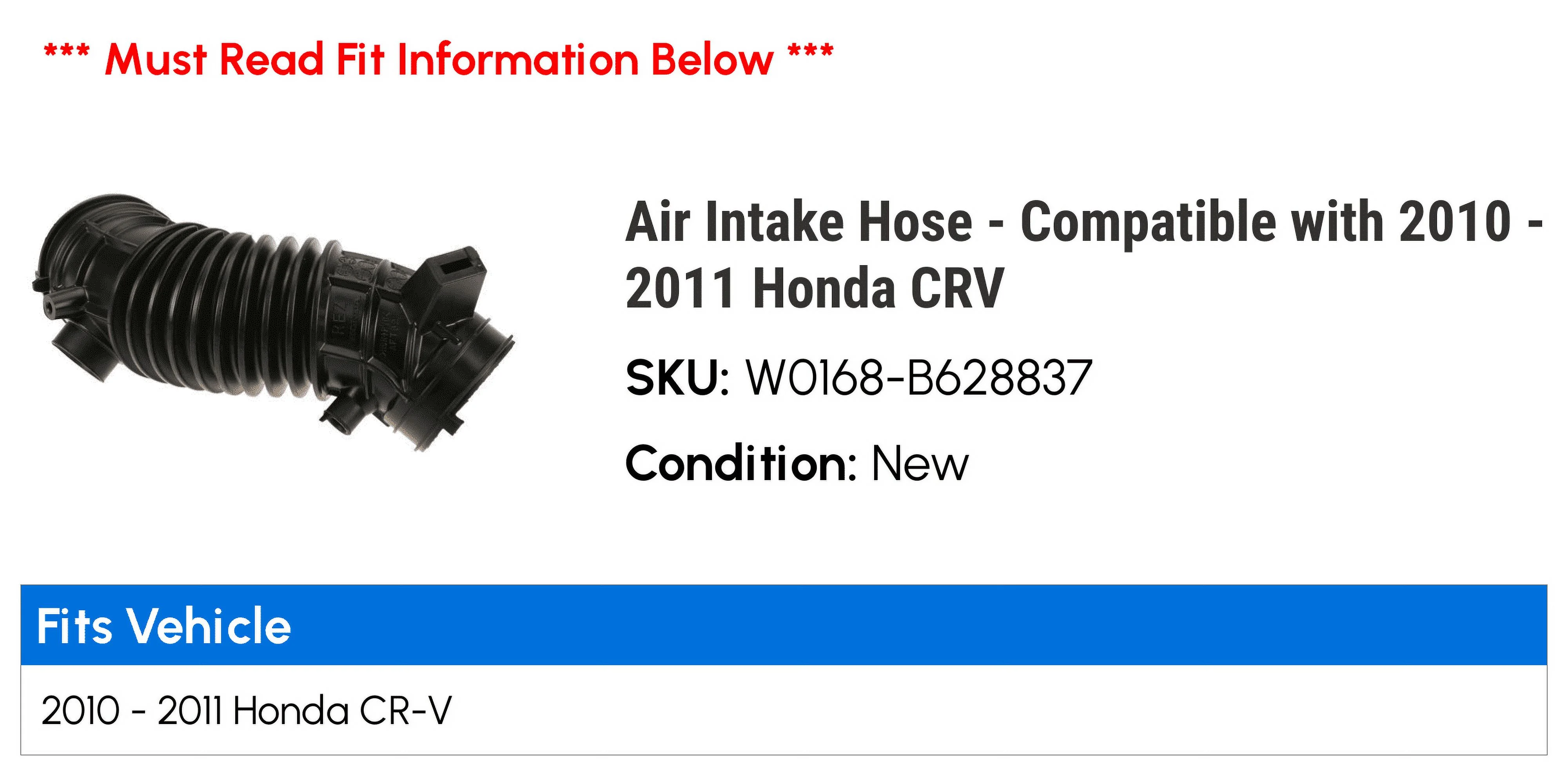 Air Intake Hose - Compatible with 2010 - 2011 Honda CRV