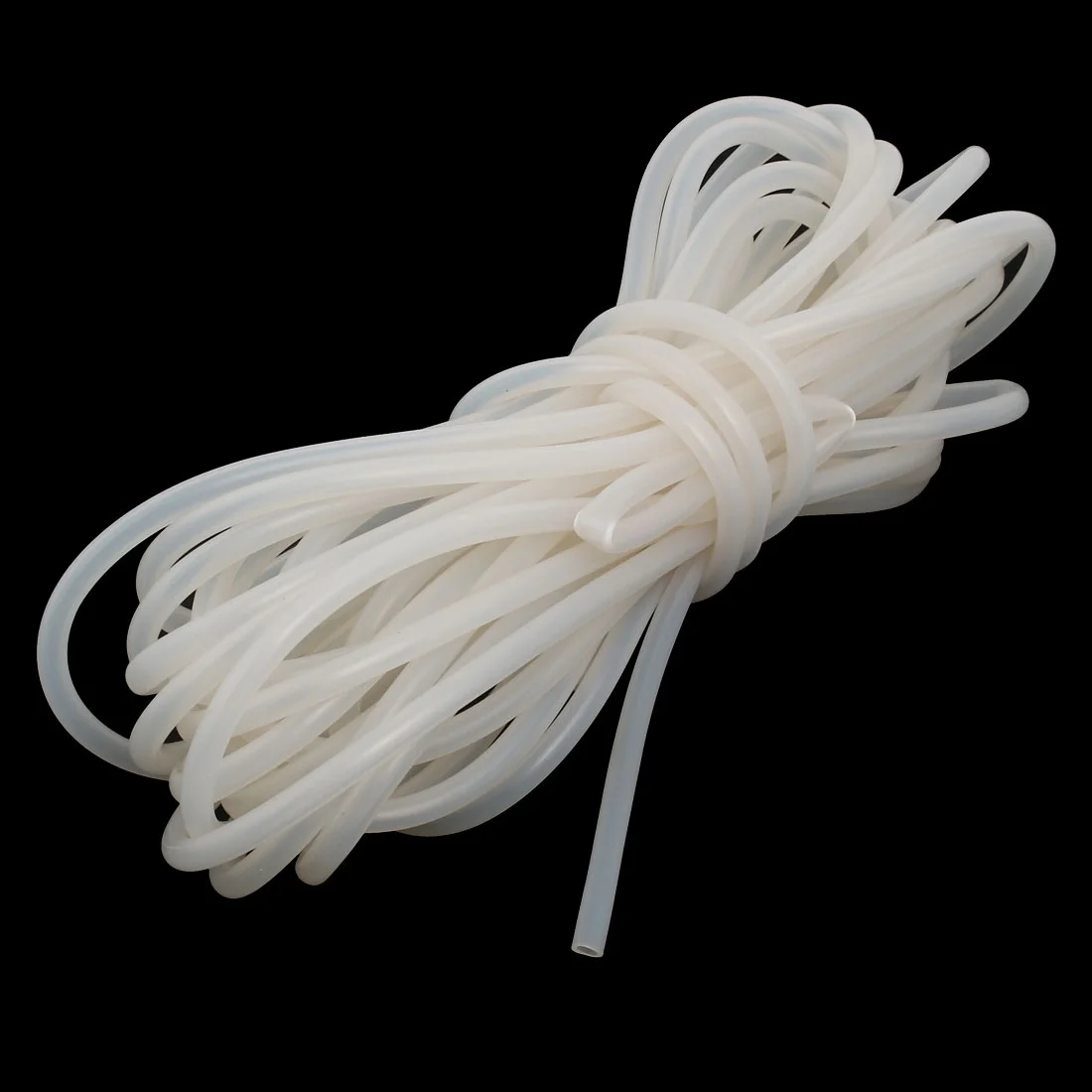 4mm x 6mm Heat Resistant Soft Silicone Tube Hose Pipe 10M Long Milky