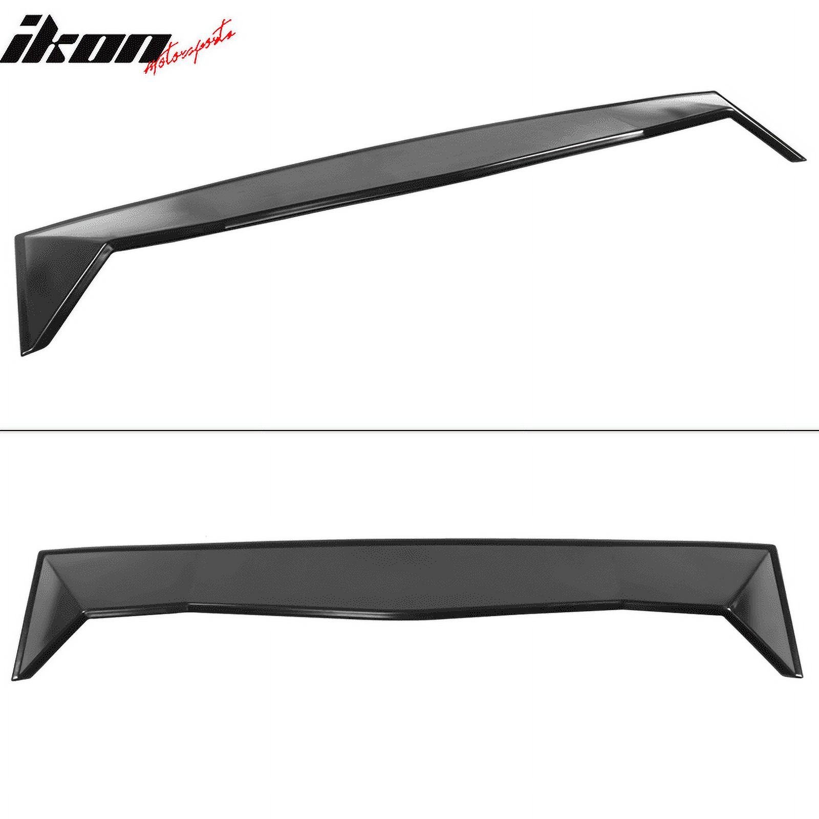 Ikon Motorsports Compatible with 09-20 Nissan 370Z 2DR Coupe Rear Roof Spoiler Window Wing - PP 2009 2010 2011 2012 2013 2014 2015 2016 2017 2018 2019 2020