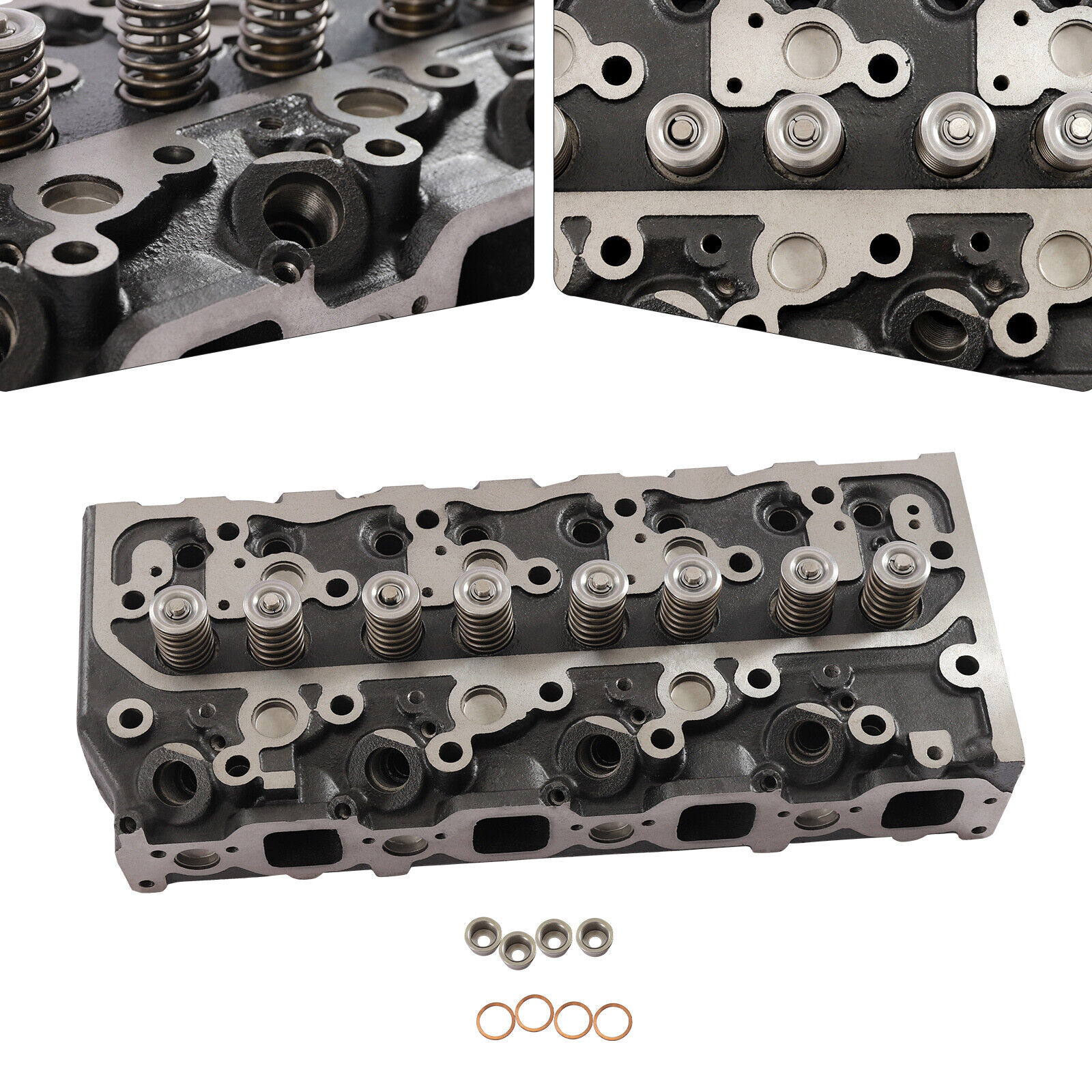 4BD2 Cylinder Head W/ Valves fits Isuzu NPR & NQR Truck 1992-1998
