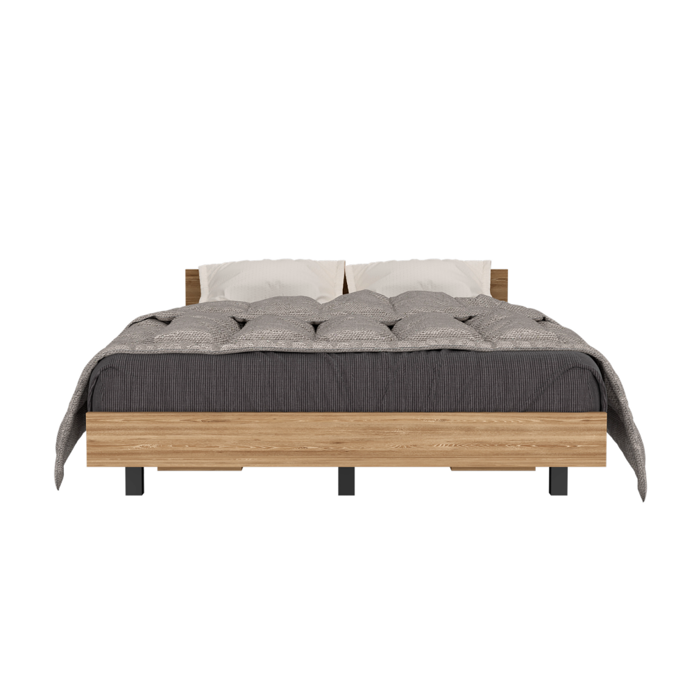 Twin Bed Base Cervants, Frame, Pine Finish