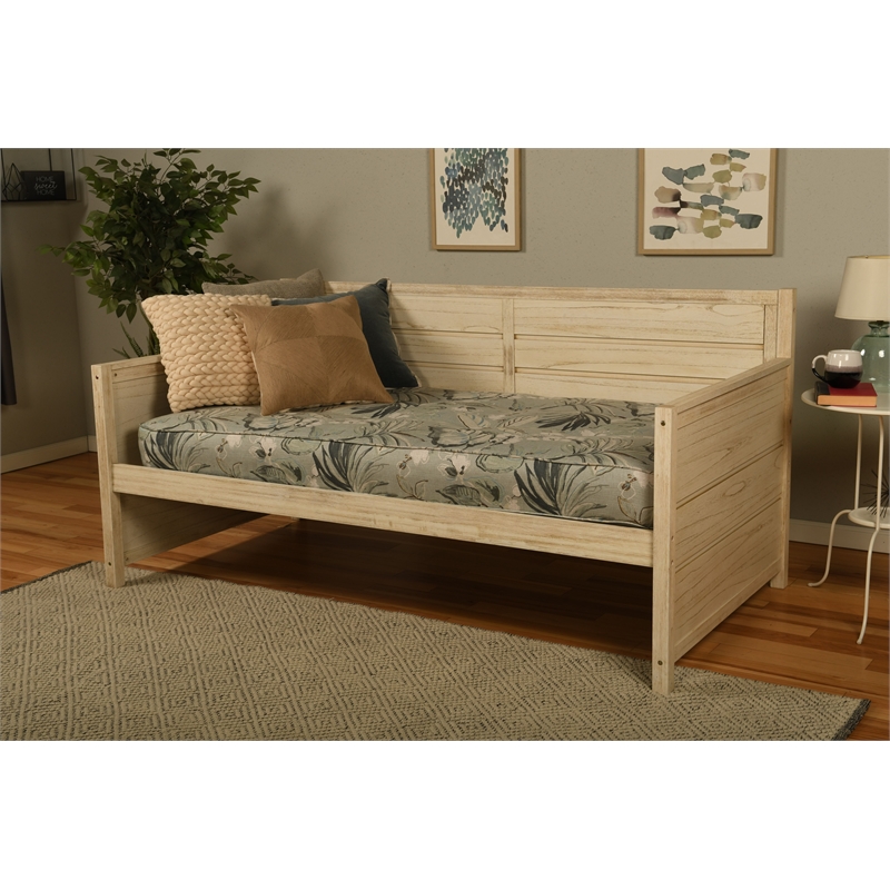 Kodiak Furniture Twin-size Tufted Fabric Daybed Mattress in Takara Rain
