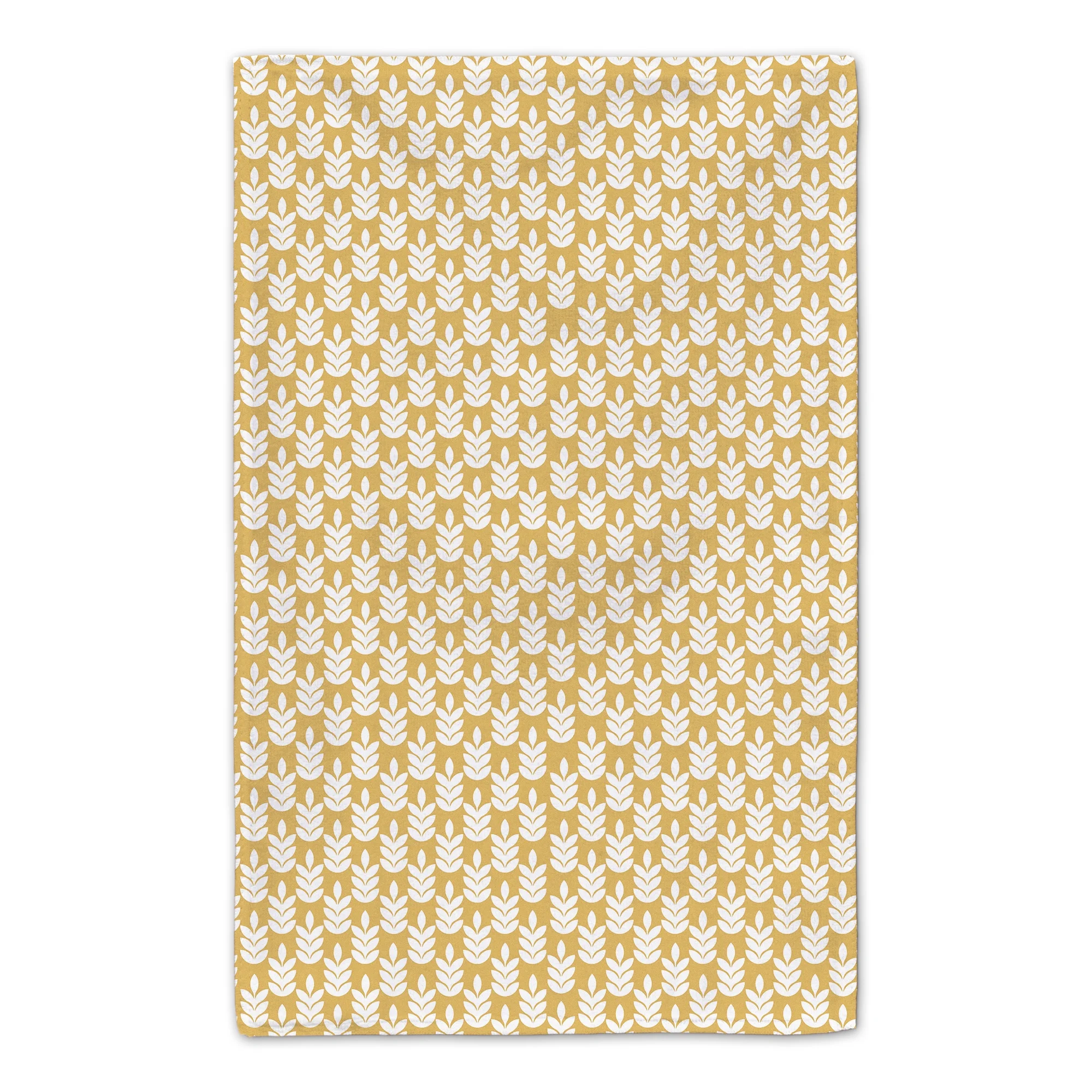 Creative Products Gather Sunflower Wreath Yellow 16 x 25 Tea Towel Set of 2