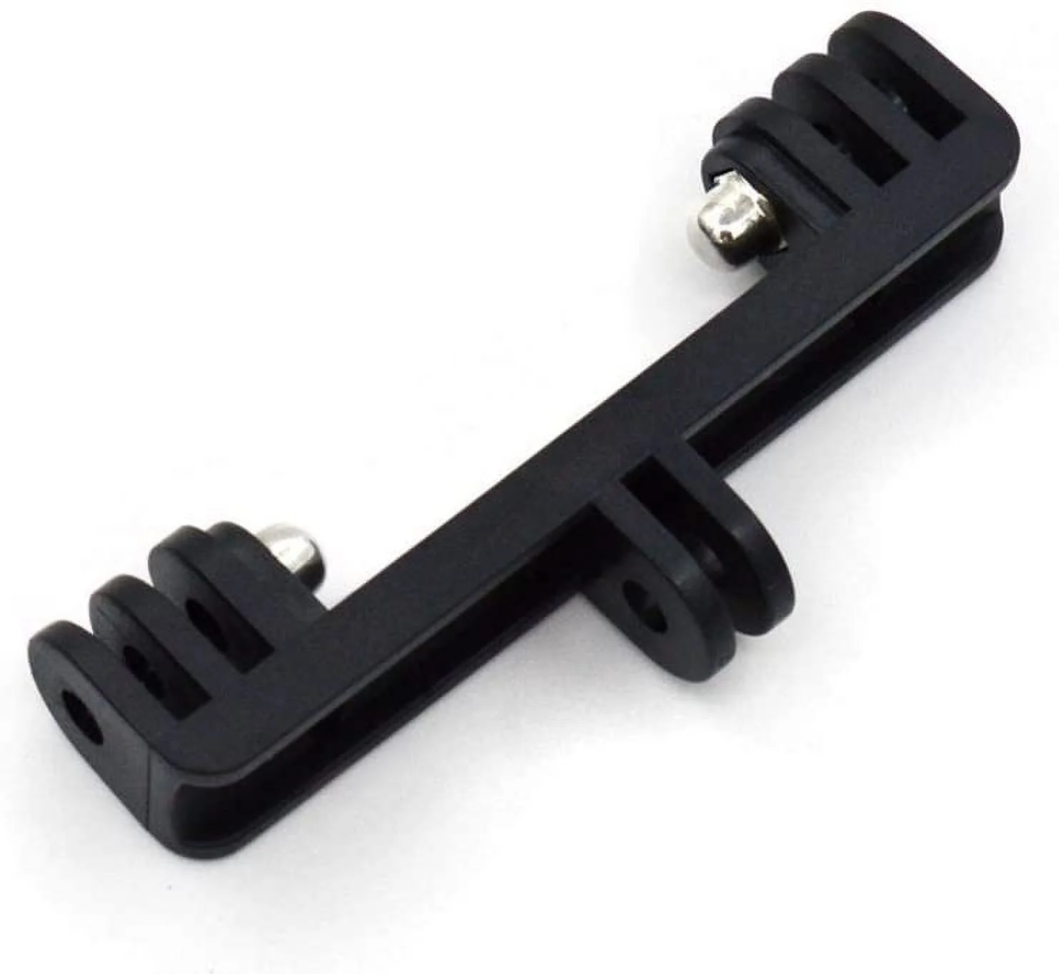 Dual Twin Mount Adapter for GoPro Hero 3+ 4 5 6 7 8 9 Compatible with Housing Monopod
