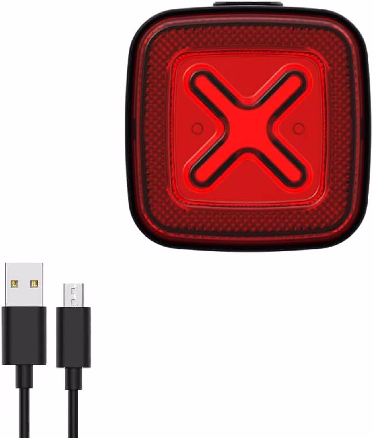 ENFITNIX Cubelite III Smart Bike Tail Light,Brake Sensing Rear Lights,Waterproof,USB-C Rechargeable,Ultra Bright LED Warning Back Lights