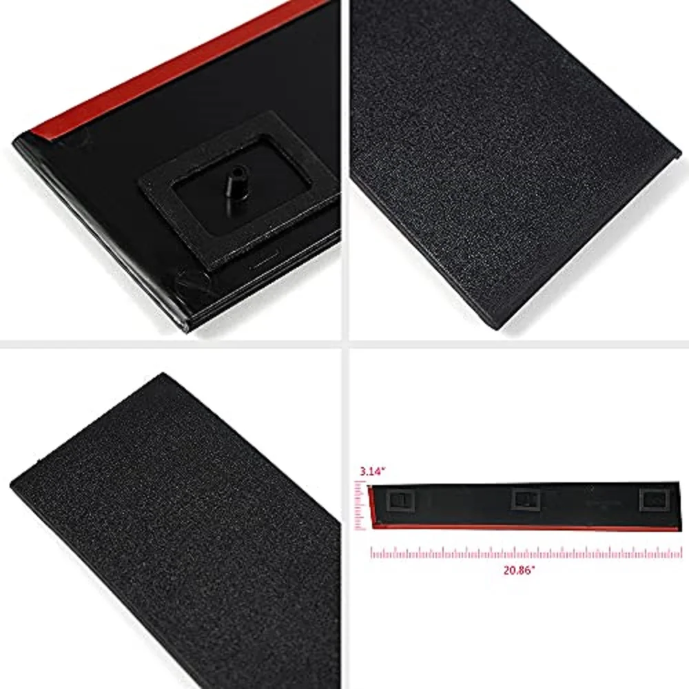 PIT66 Front Right Door Applique Pillar Molding Trim Fit For 08-20 Dodge Grand Caravan