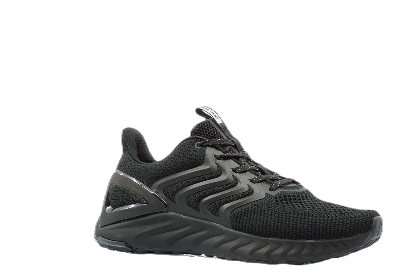 [E92557] Mens Peak Taichi Natural Black Running Shoes - 6