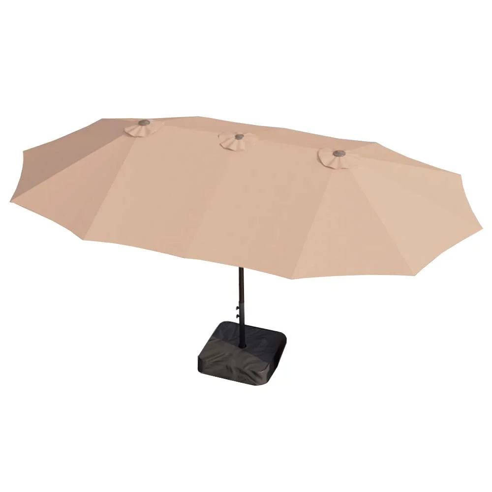 Garden Winds Replacement Canopy Top Cover Compatible with The Phi Villa, Aecojoy, A701007300 15' Triple Tier Umbrella - RipLock 350