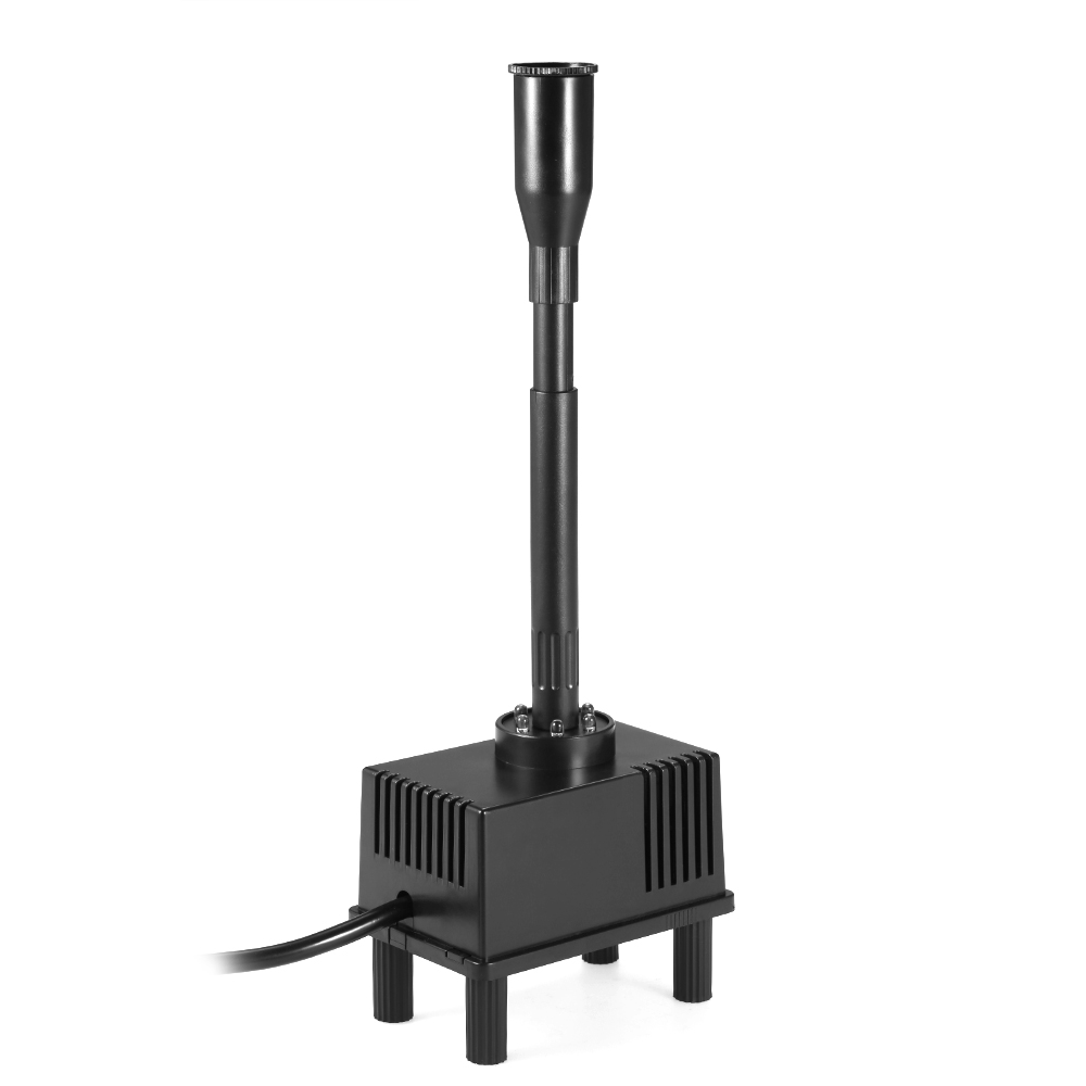 Pristin Fountain Pump,10W Submersible Water Fish Tank Pond LED Fish Tank Water Pump Pond Bath 600L/H Pump LED Fish 600L/H  lder Bb Socket Day 2 Modes LED Lamp Base Bb Socket Day Base lder Bb