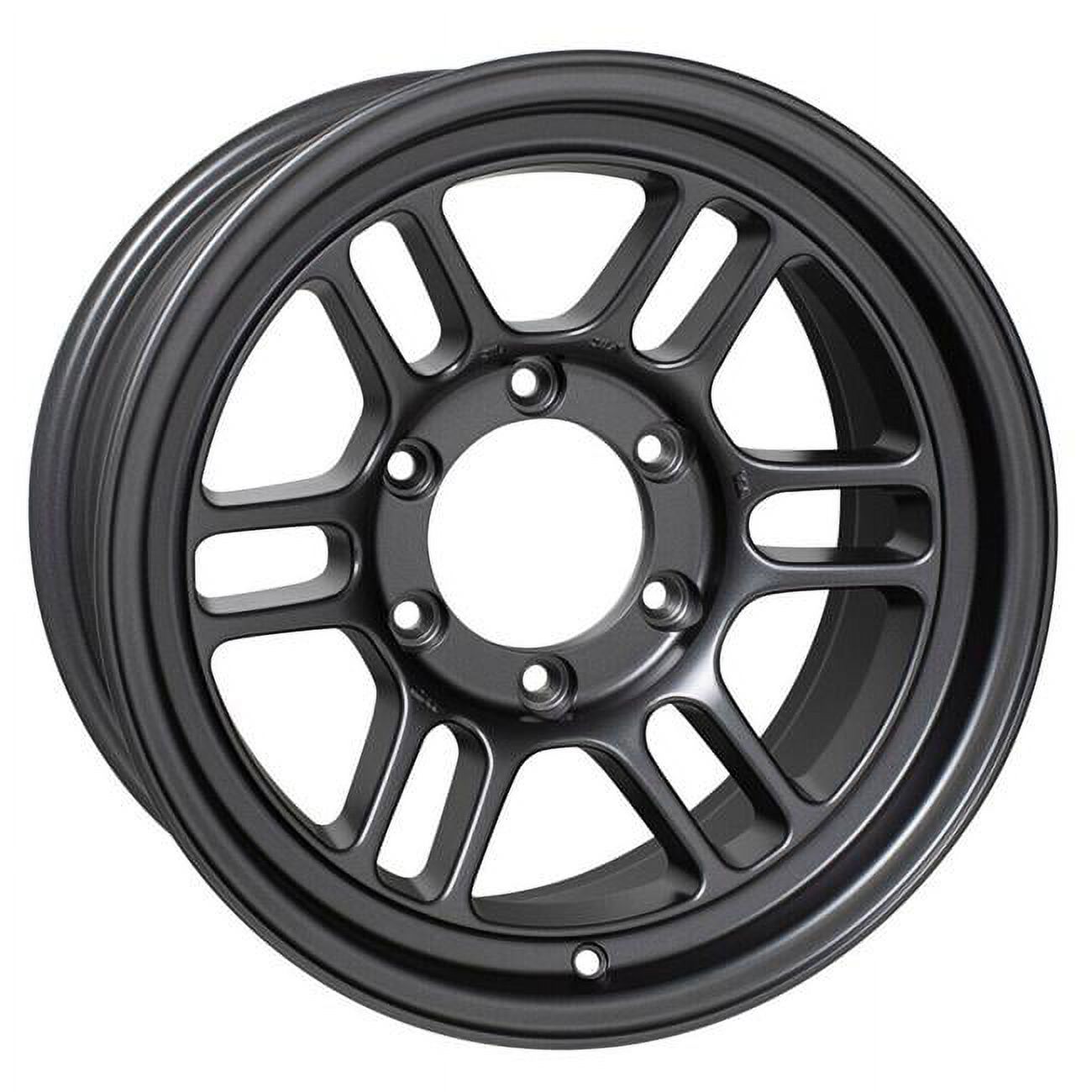 Enkei  17x9-6x139.7 in. Bolt Pattern Zero Offset 106.1 Bore Wheel, Matte Dark Gunmetallic