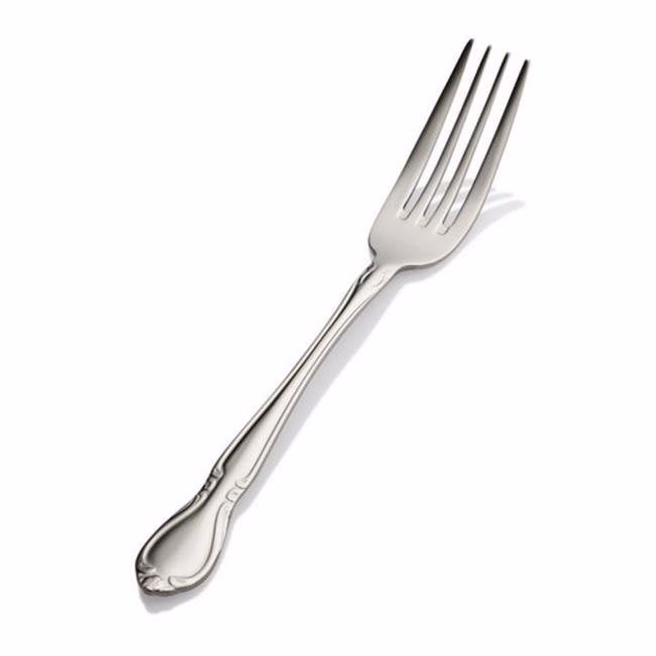 Bon Chef S1806 8.11 in. Queen Anne Euro Dinner Fork, Pack of 12