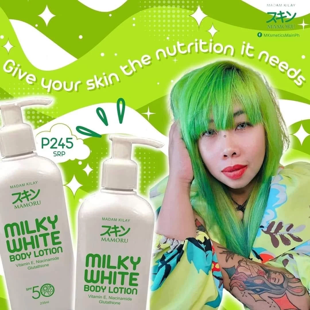 Madam Kilay MAMORU Milky White Body Lotion SPF 50, 235ml