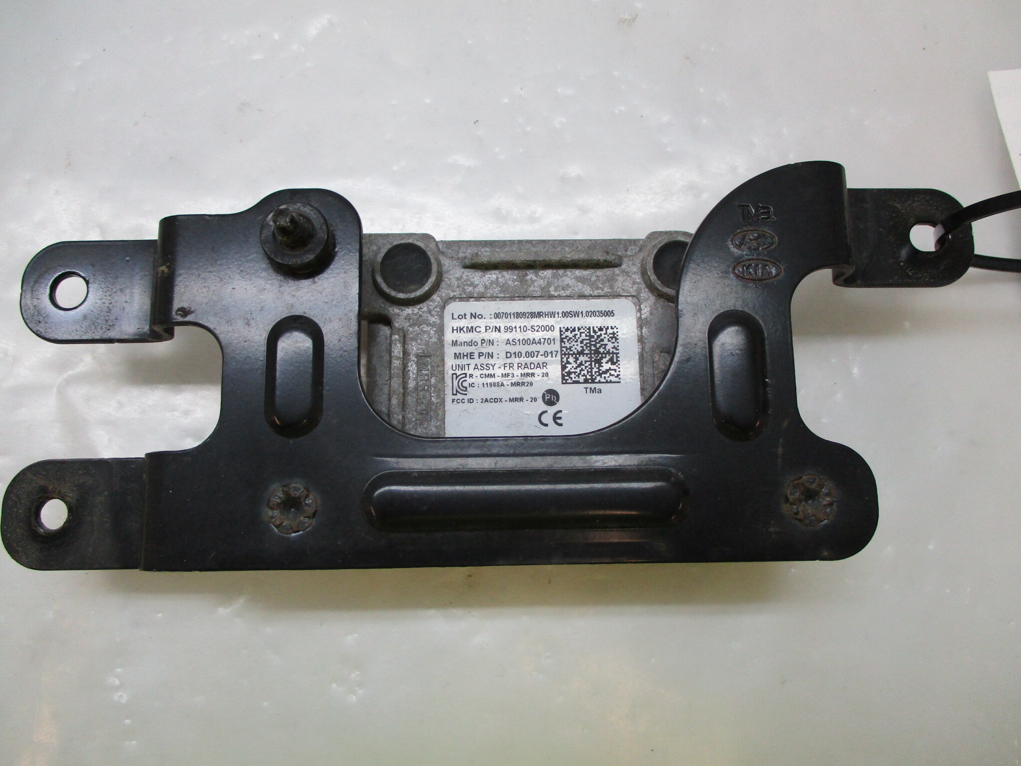 Pre-Owned 19 20 Hyundai Santa Fe Adaptive Cruise Radar Distance Sensor OEM AS100A4701 (Good)