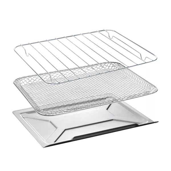 Versatile 4-Slice Toaster Oven Air Fryer - 10.55 - Elevate Your Cooking Experience