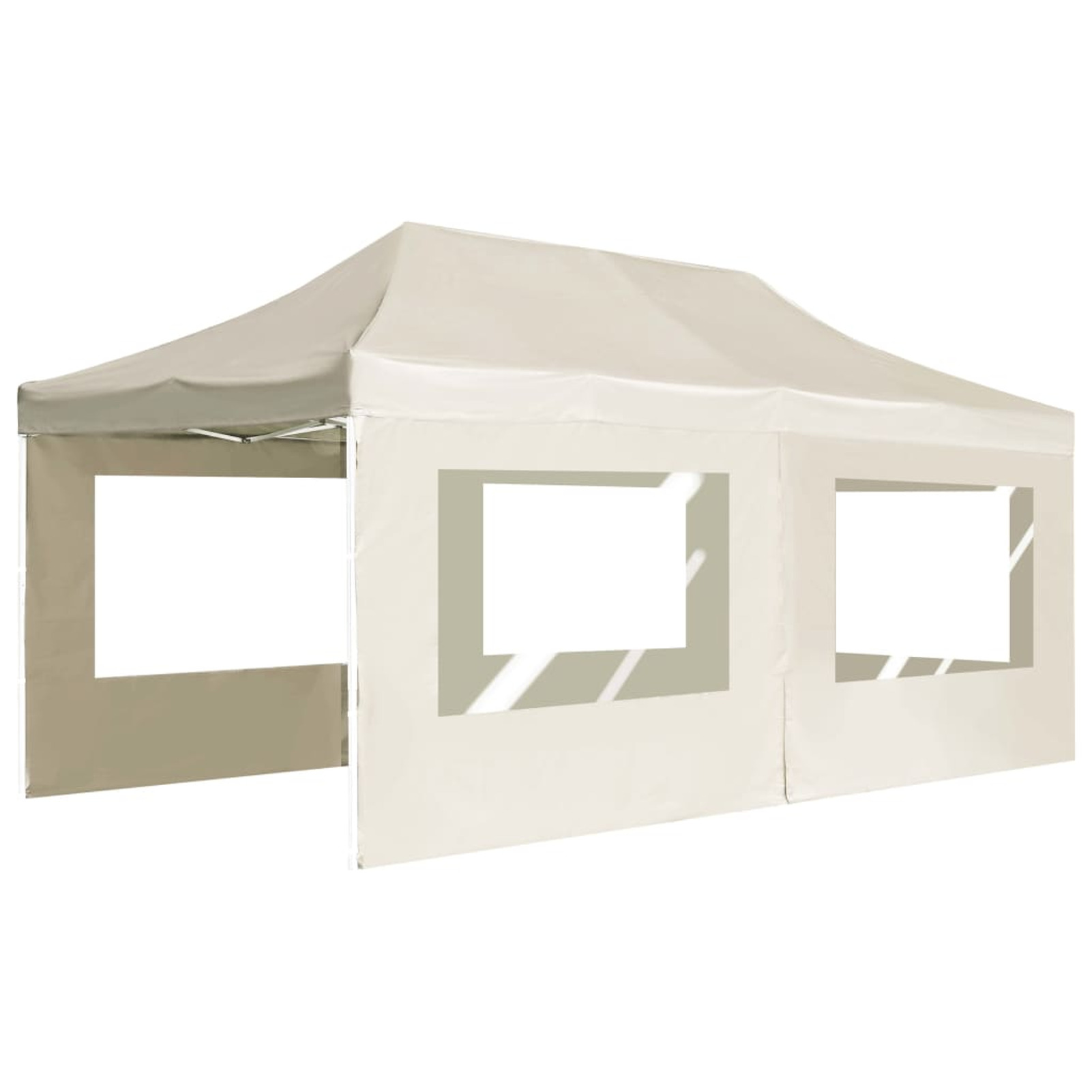 Carevas Professional Folding Party Tent with Walls Aluminum 19.7'x9.8'