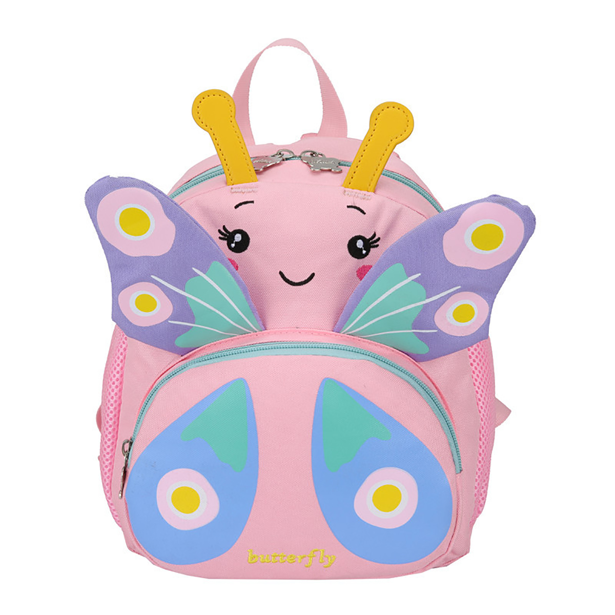 CJUAN Cute Kids Backpack Cartoon Butterfly Toddler Backpacks Kindergarten Toy Bag Mini Shoulder Bag Travel Bag for Christmas Birthday Gift Pink