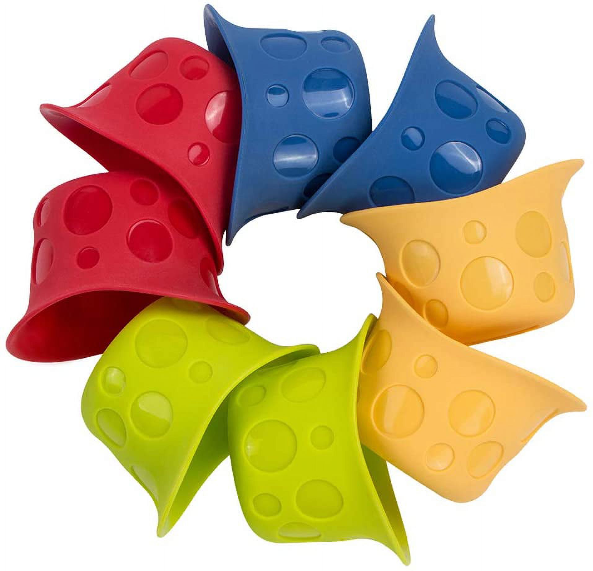 Webake Baking Cup Muffin Cupcake Liner Silicone Popover Pan Jelly Mold Dessert Tray Mini Caramel Pudding Cup 8 Pack