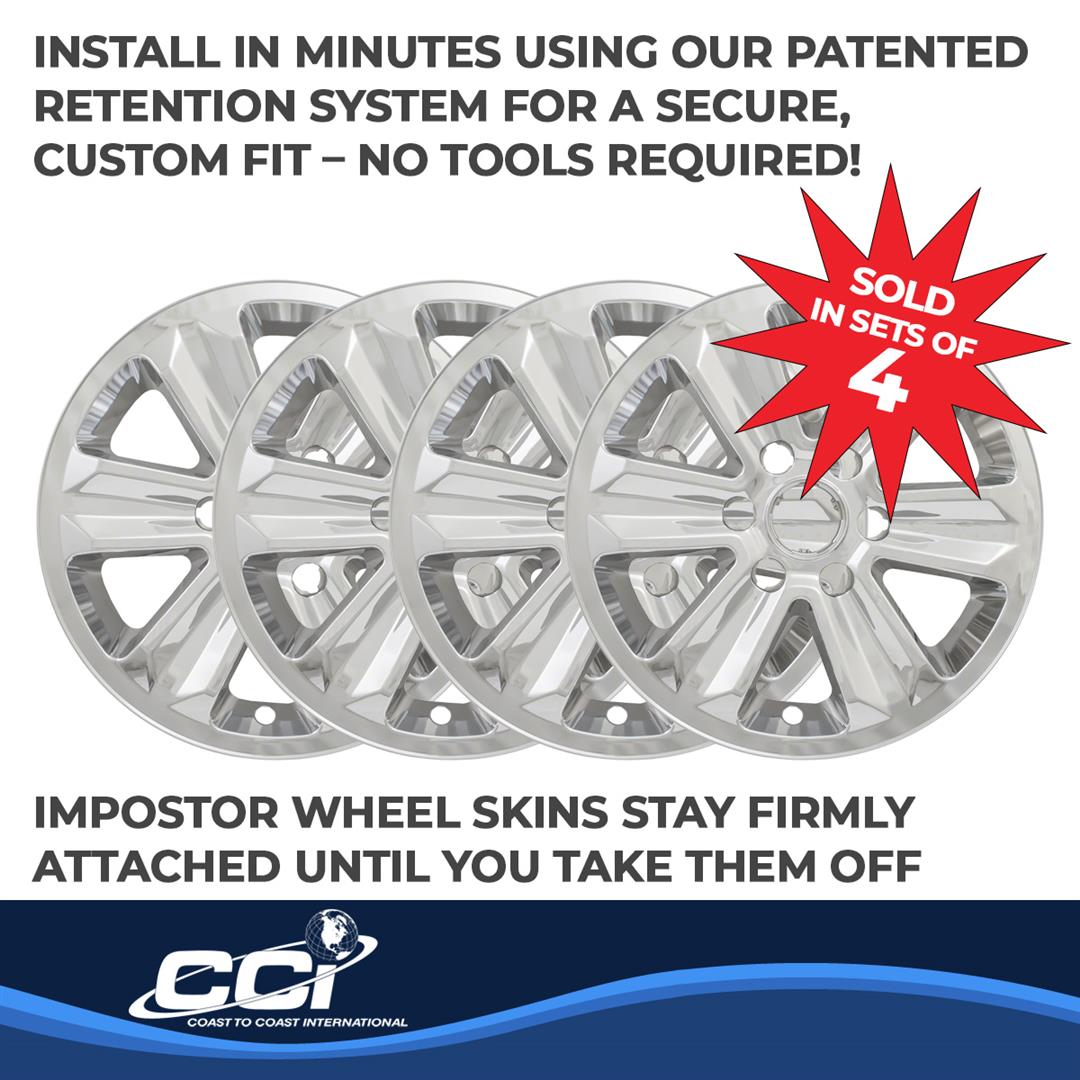 Coast To Coast IWCIMP387X 6 Spoke Chrome Plated 17