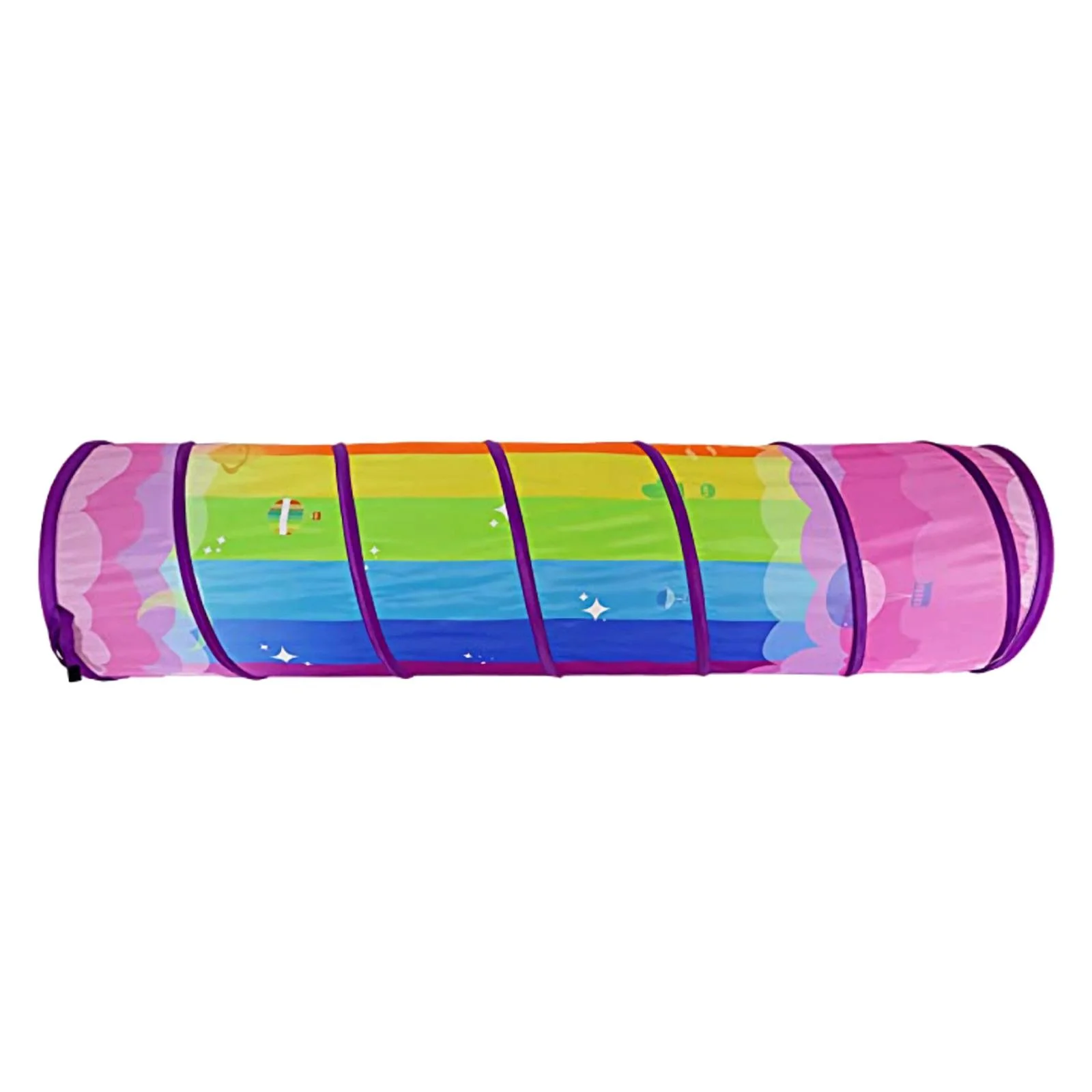 Kids Play House School Decoration House Playset Playground Crawling Tunnel for Boys Girls with strips handle