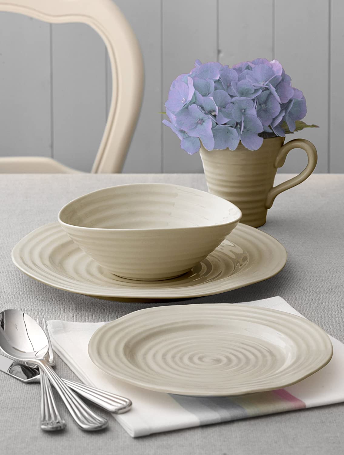 Sophie Conran for Portmeirion 4-Piece Place Setting in Pebble
