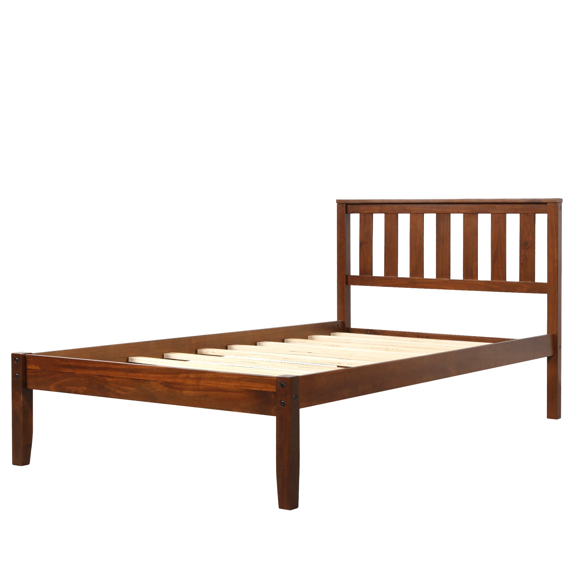 Walnut Dreamwood Twin Bed