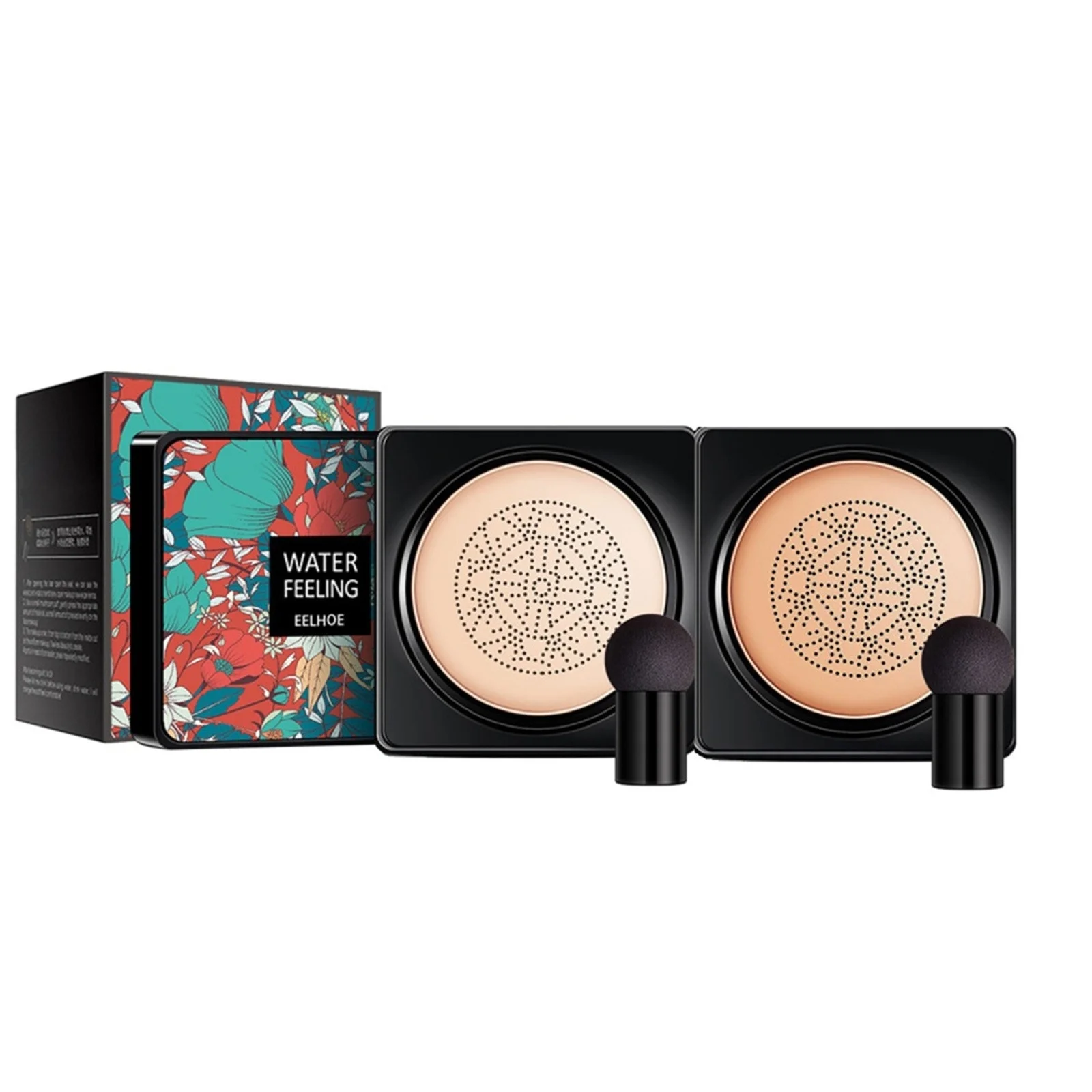 Toyfunny Mushroomhead Air Cushion BB-Cream Flaw'less Foundation Waterproof Makeup 2pc*20g