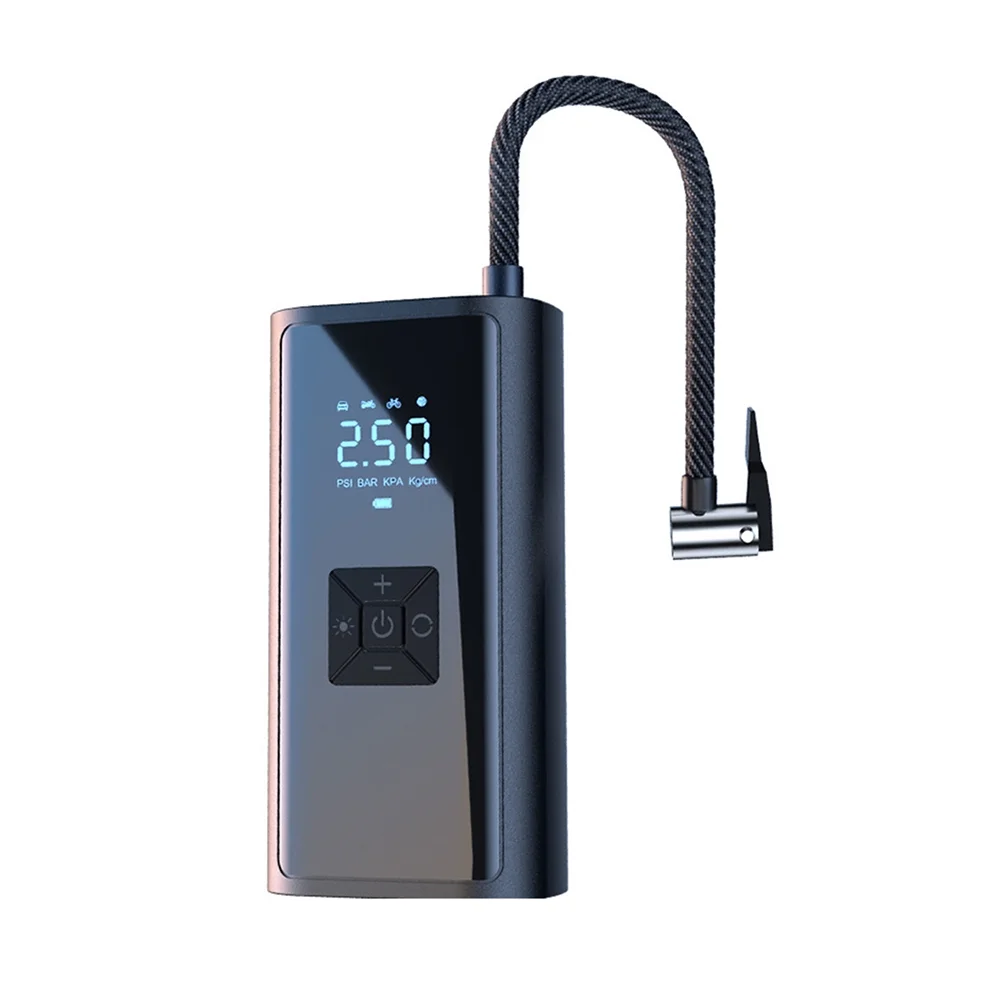 Apexeon 12V Car Digital Tire Inflator 150PSI Air Compressor Electric Inflator with Flashlight， Handy for Nighttime Tire Inflation