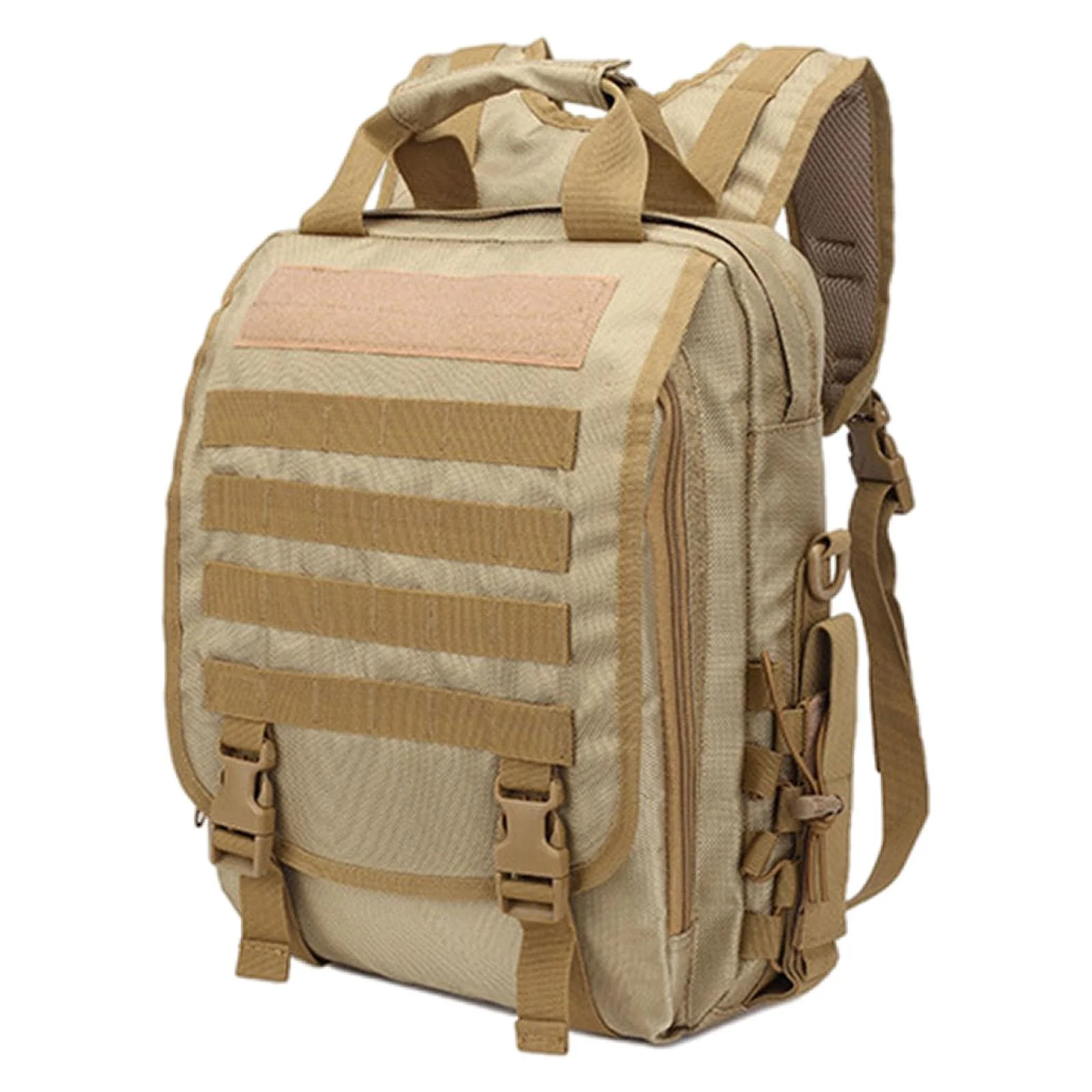 Waterproof Backpack Rucksack 10L Daypack for Hiking Mountaineering Trekking - Khaki