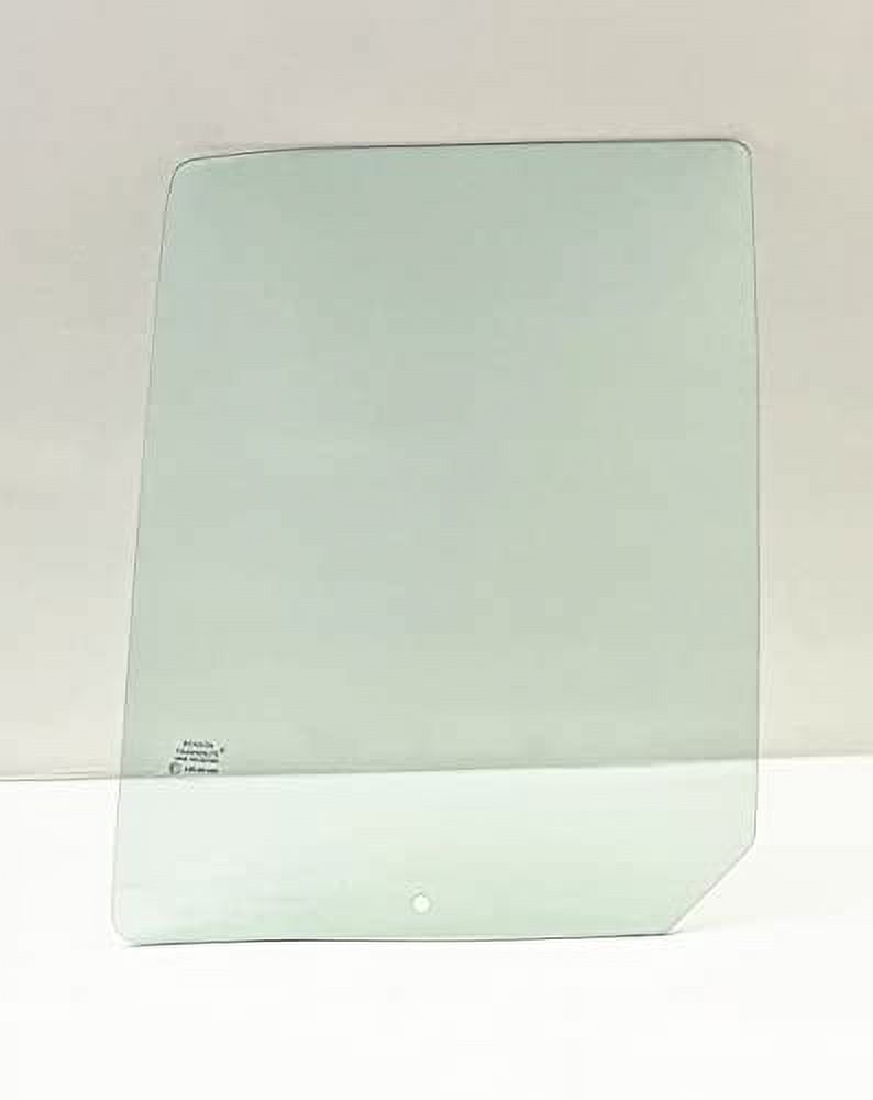 With Bottom Hole Style Clear Tempered Passenger Right Side Rear Door Window Door Glass Compatible with Jeep Liberty 2006-2007 Models
