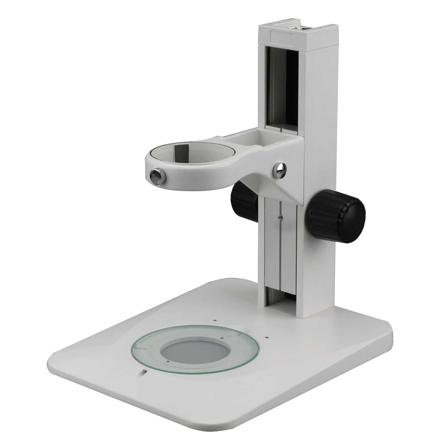 AmScope Large Square Microscope Table Stand with Focusing Rack New