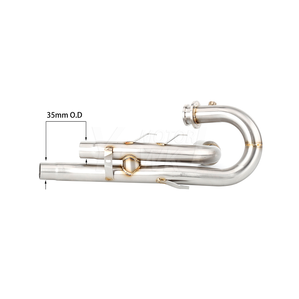 XLYWKJ For Triumph Scrambler 1200   2019-2020 Motorcycle Exhaust Pipe Muffler Middle Link Pipe, 1-Set