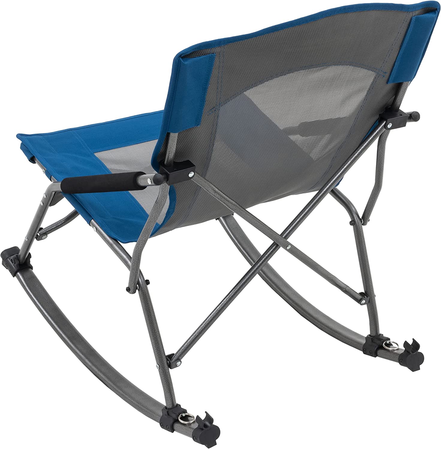 Low Rocker Chair Deep Sea/Charcoal