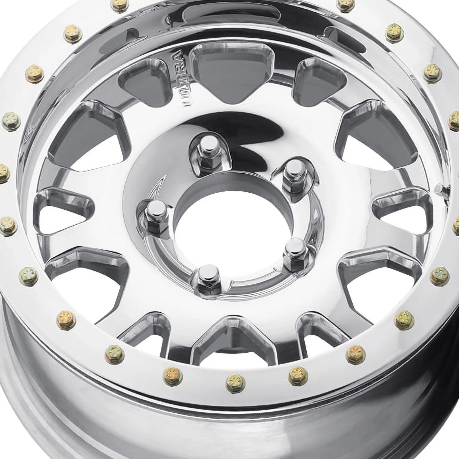 17x9 Ultra 103M X103 Xtreme Mch Pol Beadlock True Beadlock Wheel 6x5.5 (-13.7mm)