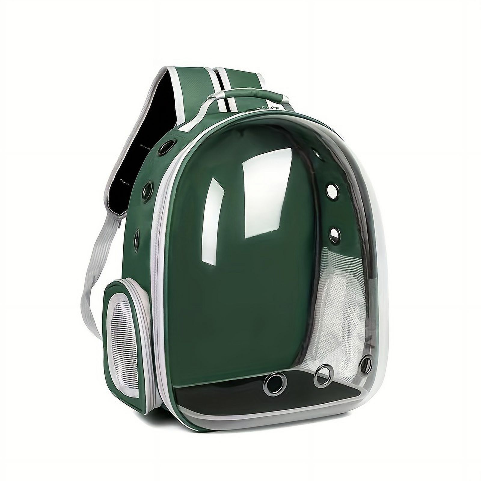 Stylish Breathable Cat Carrier Backpack – Portable Space Capsule Style with Large Capacity & Secure Zipper