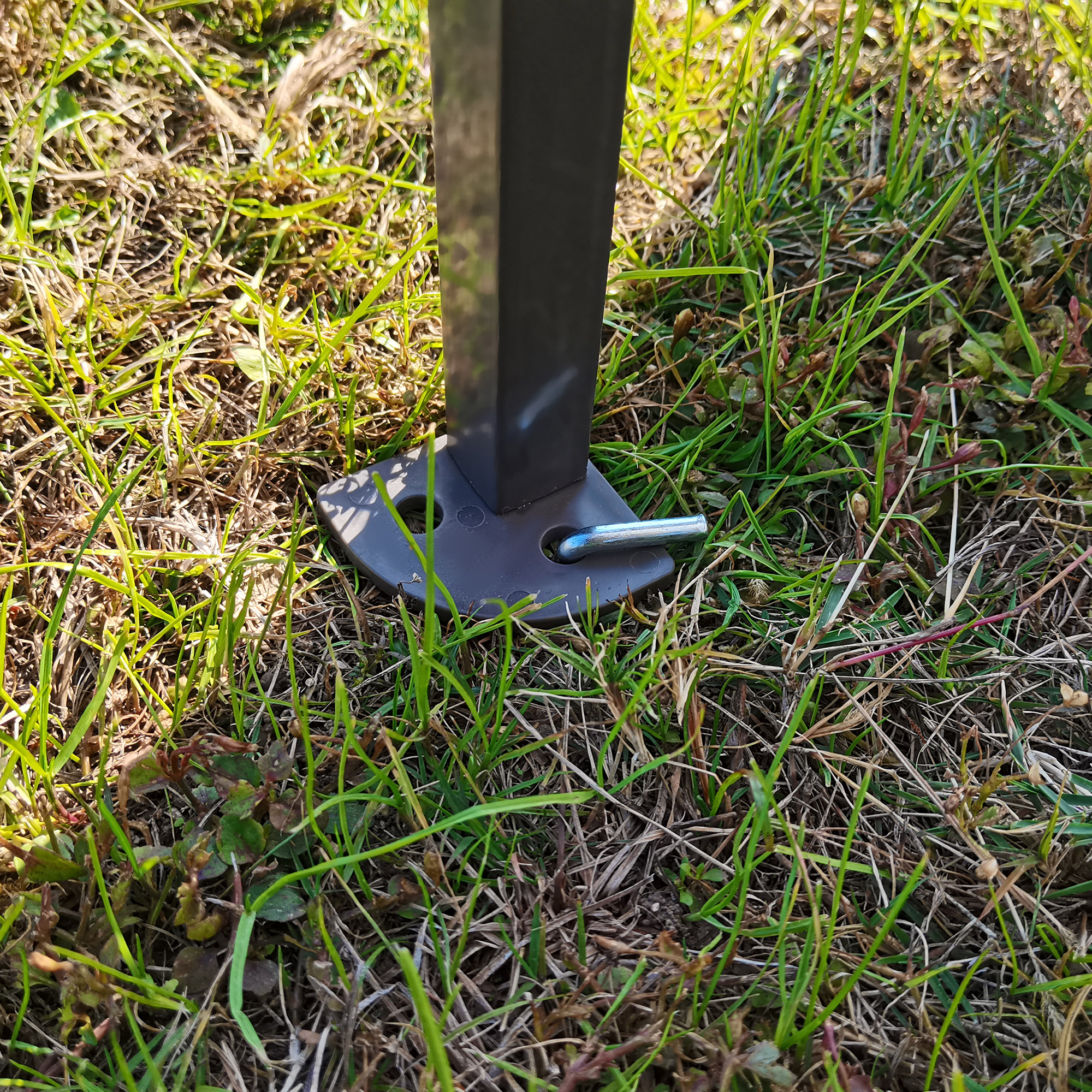 Outsunny 11' x 13' Pop Up Canopy with Netting & Solar Lights, Beige