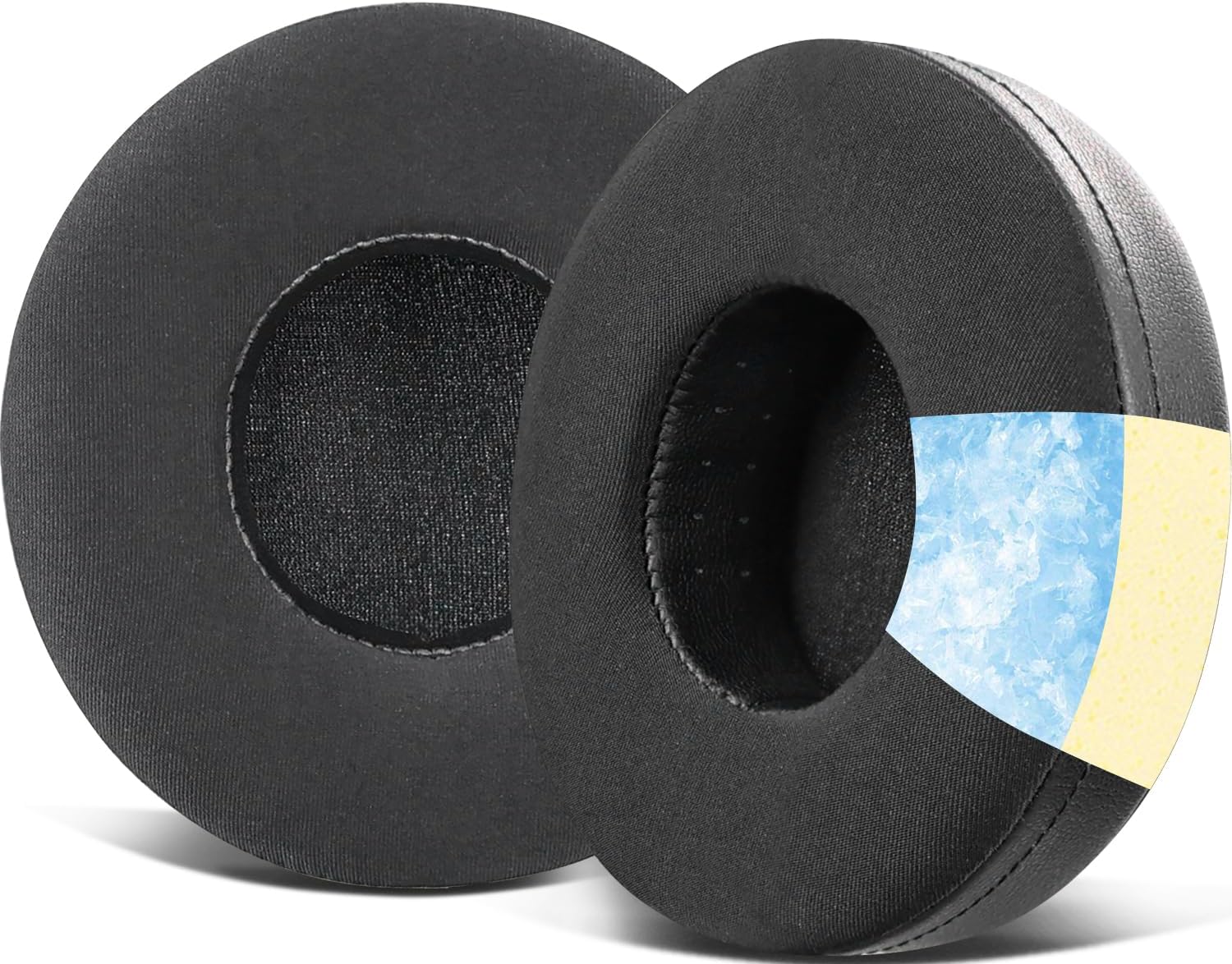 Cooling-Gel Earpads Replacement for Skullcandy Hesh & Hesh 2 Over-Ear Headphones, Ear Pads Cushions