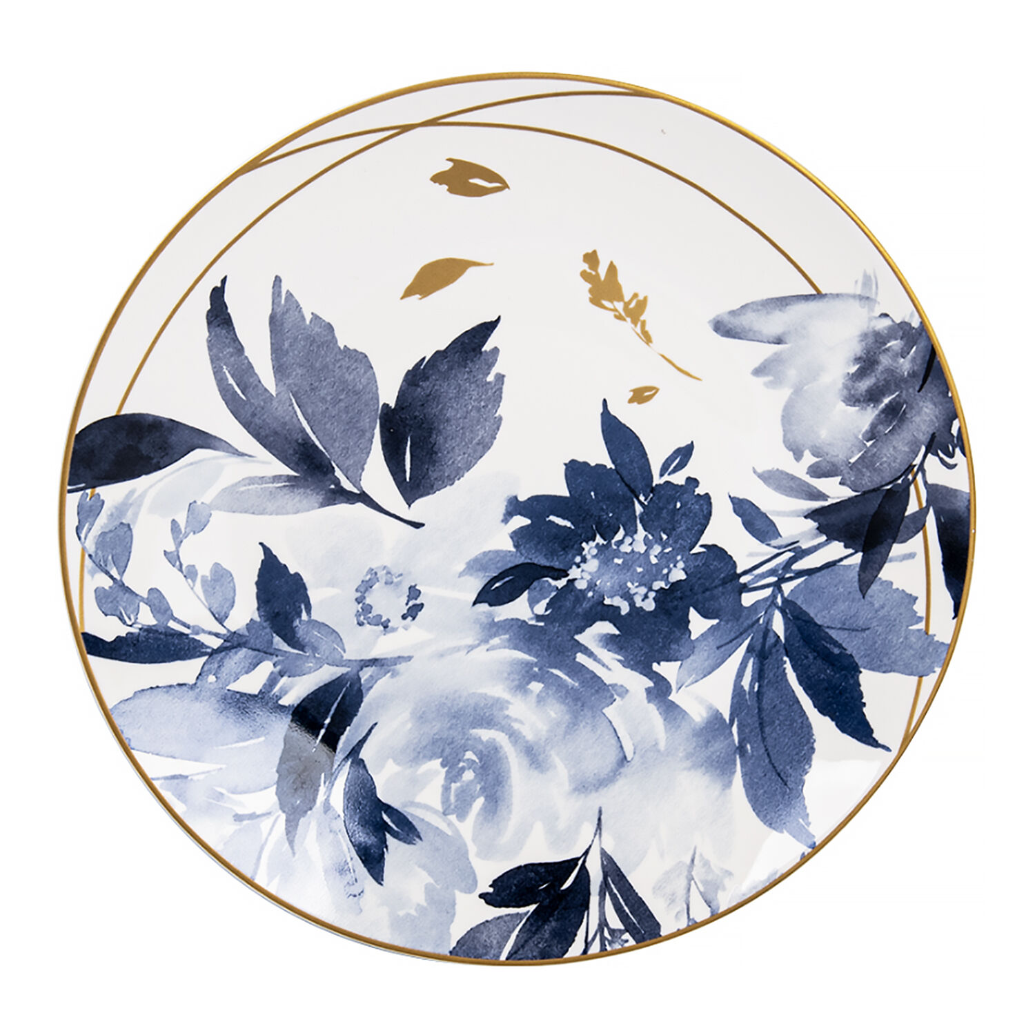 Mizuki Bone China Dessert Plate Set of 4, Bone China Dessert Plate Set