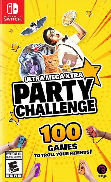 Ultra Mega Xtra Party Challenge , Nintendo Switch, Merge Games, 819335021464