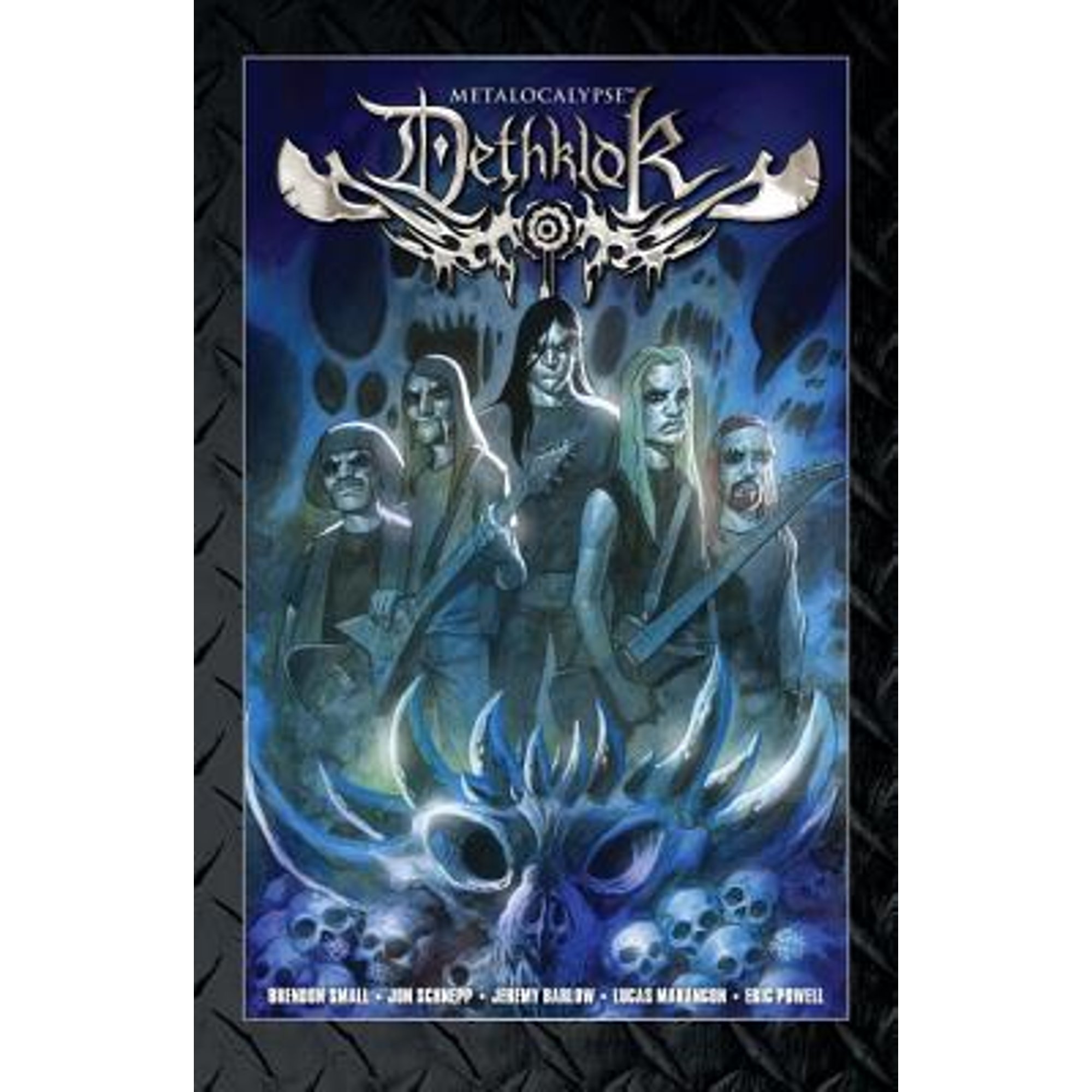 Pre-Owned Metalocalypse: Dethklok (Hardcover 9781595827388) by Lucas Marangon, Eric Powell, Brendon Small
