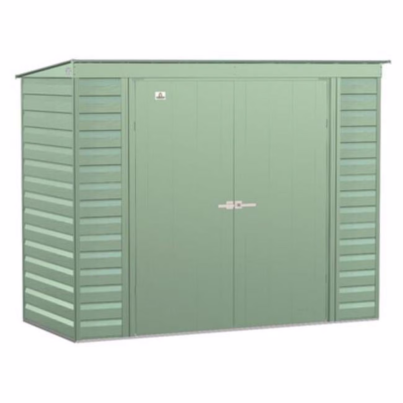 Arrow SCP84SG 8 x 4 ft. Arrow Select Steel Storage Shed, Sage Green