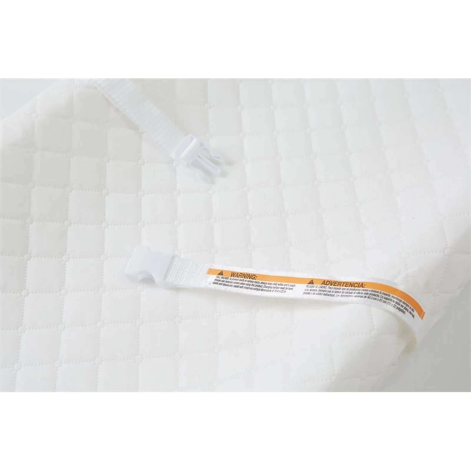 AFG Baby Furniture Leila 2-Drawer Changing Table White with Contoured Changing Pad