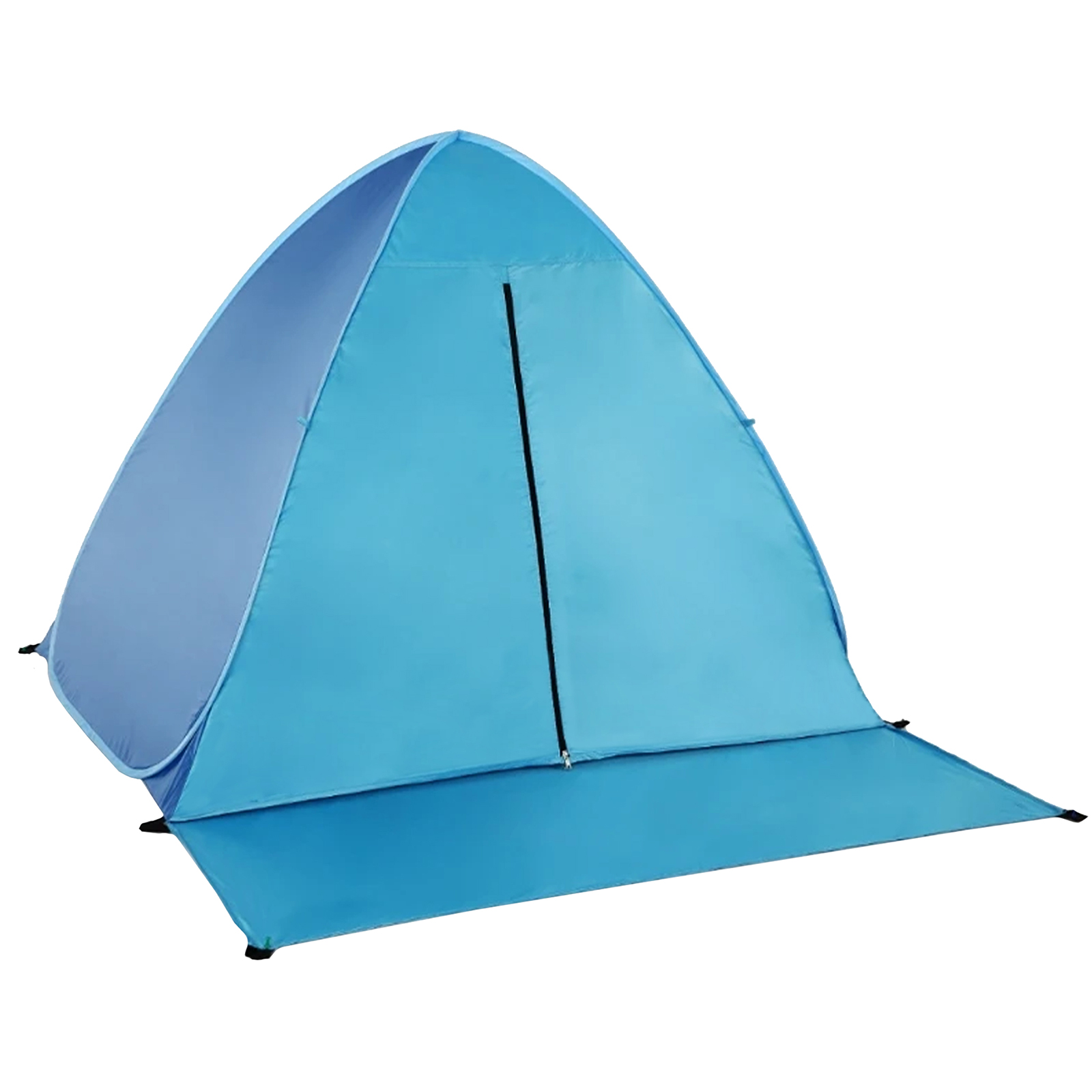 Originalsourcing 2-3 Person Beach Camping Tent Waterproof Anti UV Pop Up Shelter with Carry Bag, 1 Pack Black