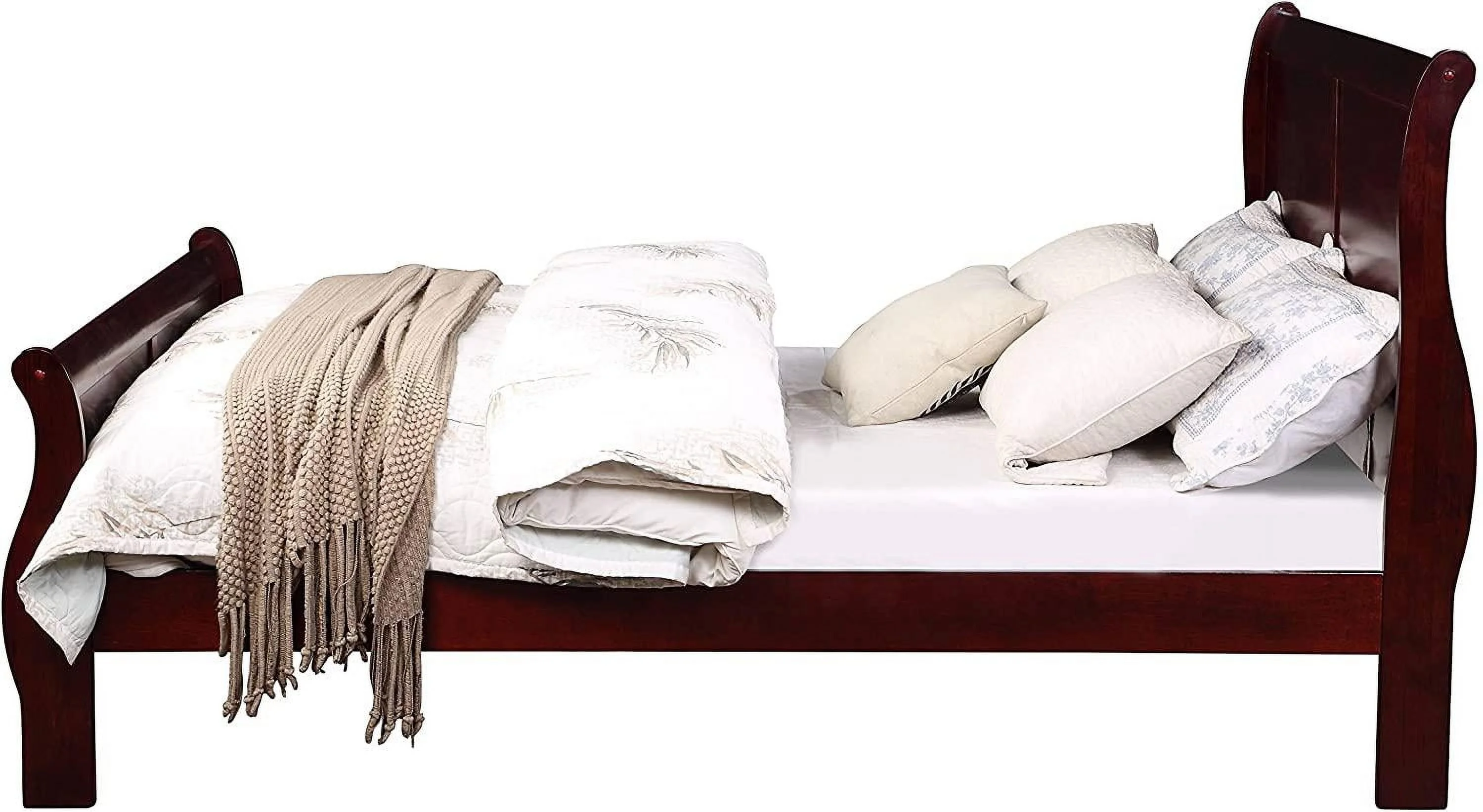 Cherry Eastern King 6pcs Bedroom Set by Acme Louis Philippe III 19517EK-6pcs