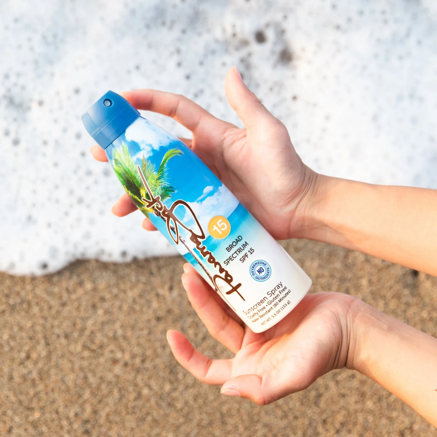 Panama Jack Continuous Spray Sunscreen - SPF 15, Broad Spectrum UVA/UVB Protection, PABA, Paraben, Gluten & Cruelty Free, Water Resistant (80 Minutes), 5.5 OZ (Pack of 12)