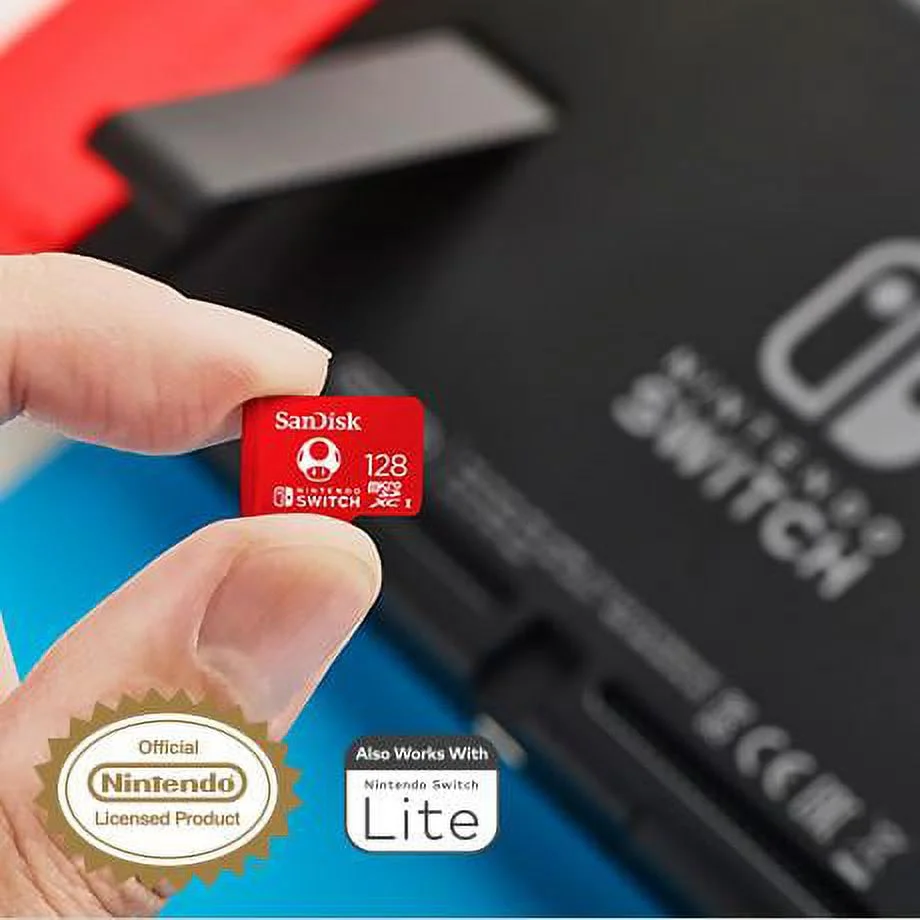 SanDisk 128GB microSDXC Card for the Nintendo Switch - 2-Pack