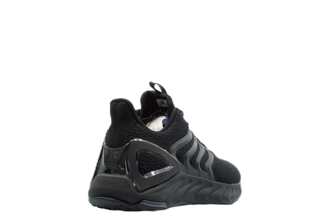 [E92557] Mens Peak Taichi Natural Black Running Shoes - 6