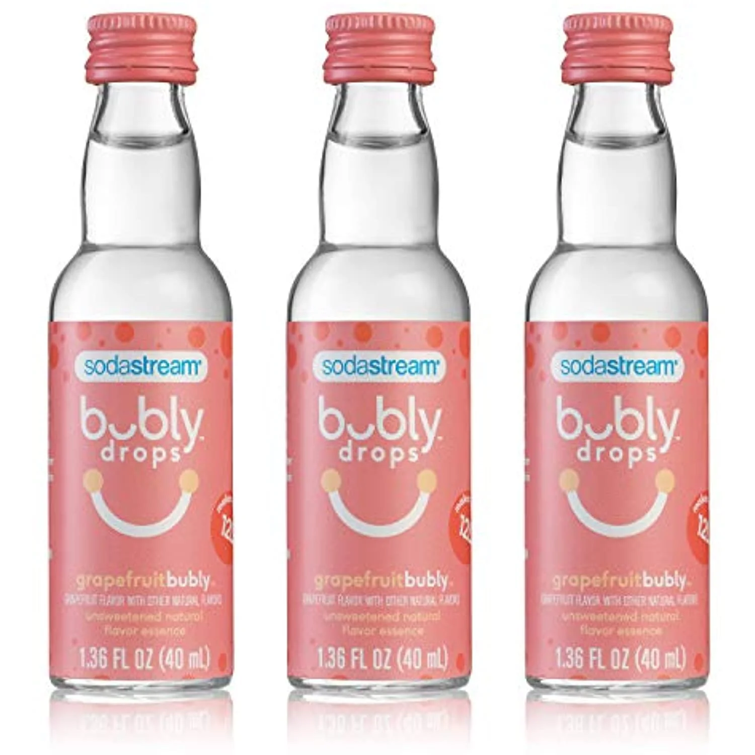 Sodastream Bubly Drops, Grapefruit , 1.36Oz (Pack Of 3)