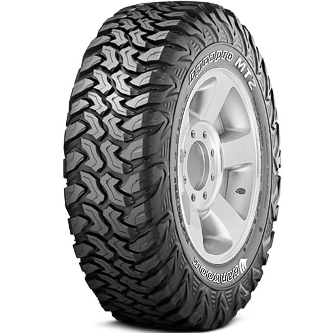 Pair of 2 (TWO) Hankook Dynapro MT2 LT 285/55R20 Load E (10 Ply) M/T Mud Tires