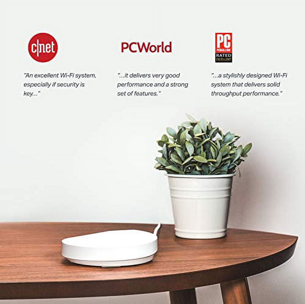 TP-Link Deco Mesh WiFi System(Deco M5) -Up to 5,500 sq. ft. Whole Home Coverage and 100+ Devices,WiFi Router/Extender Replacement, Anitivirus, 3-pack