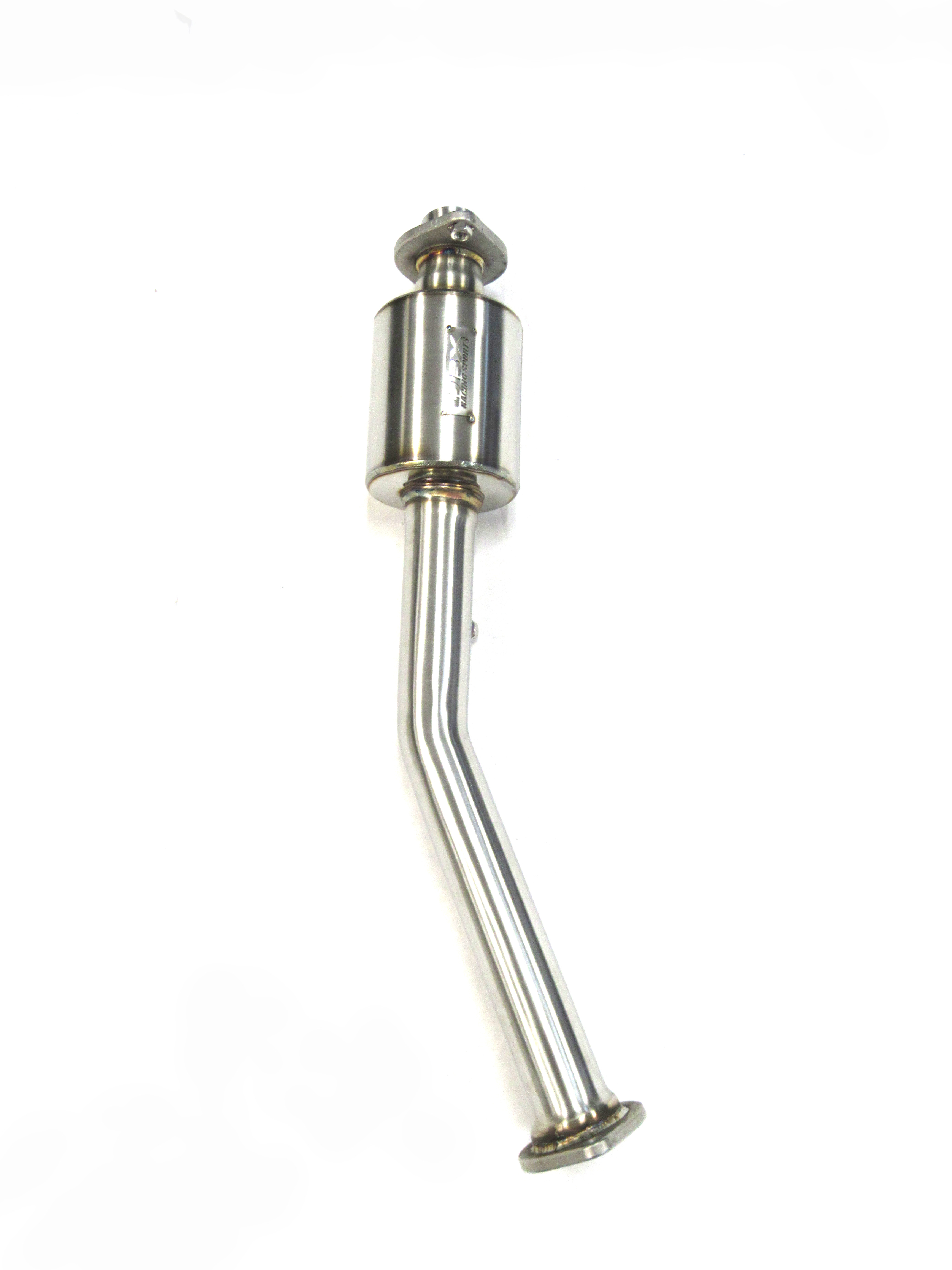 Stainless Resonator Fitment For 11 thru 17 Nissan Juke 1.6L By OBX-RS